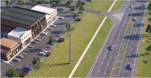 Open project structure modal