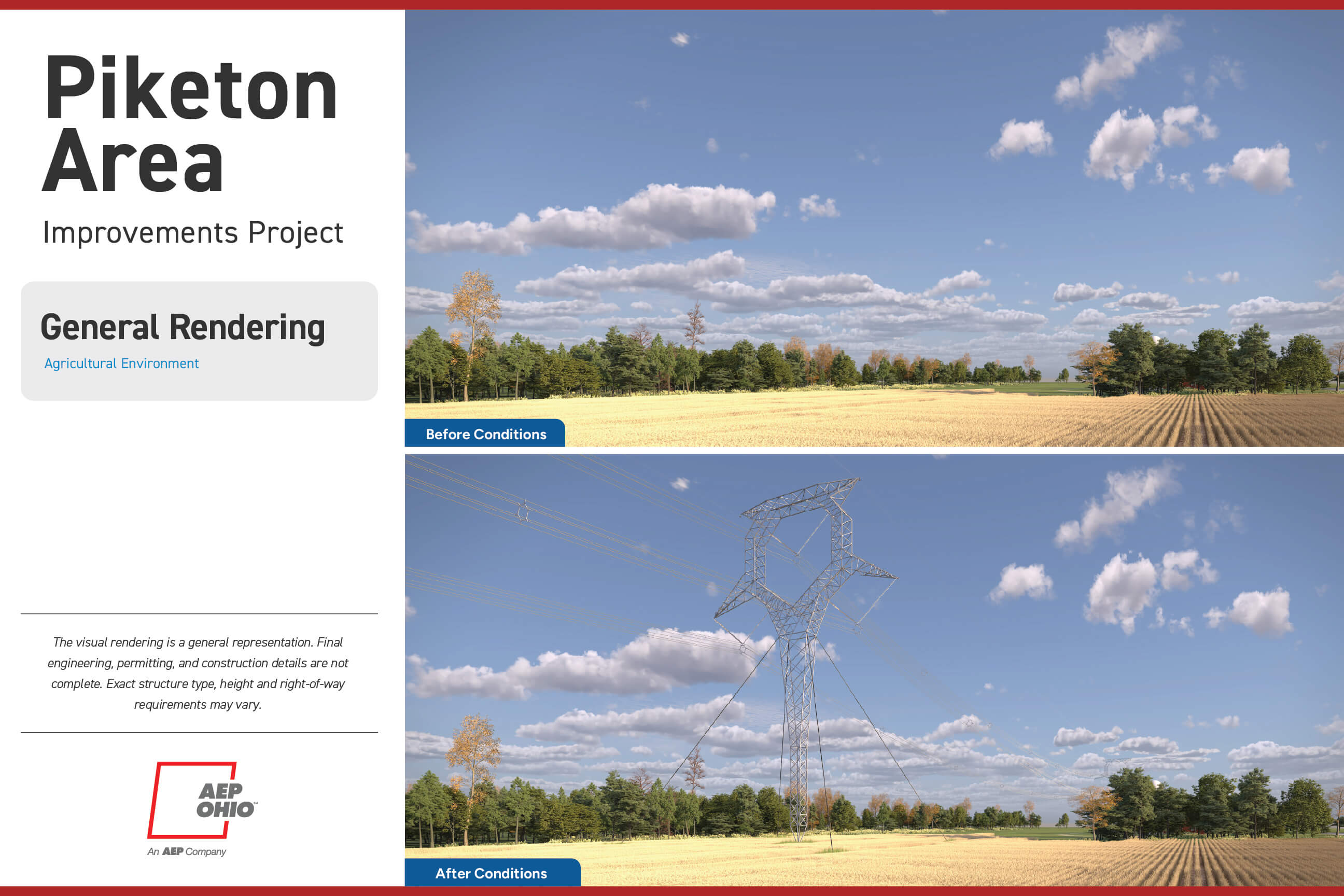 Open project structure rendering modal